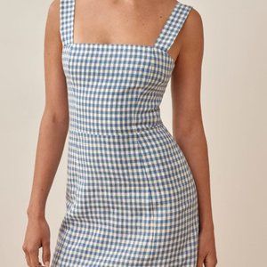 Reformation Brigitte linen dress